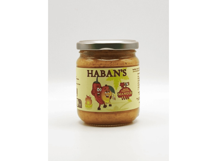 MANGUE - Sauce Piquante Artisanale à la Mangue et Habanero - 200g