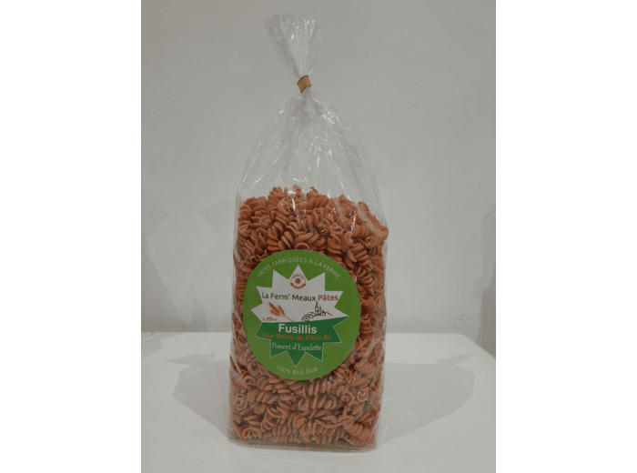 Fusillis aux oeufs Piment d'Espelette 500g