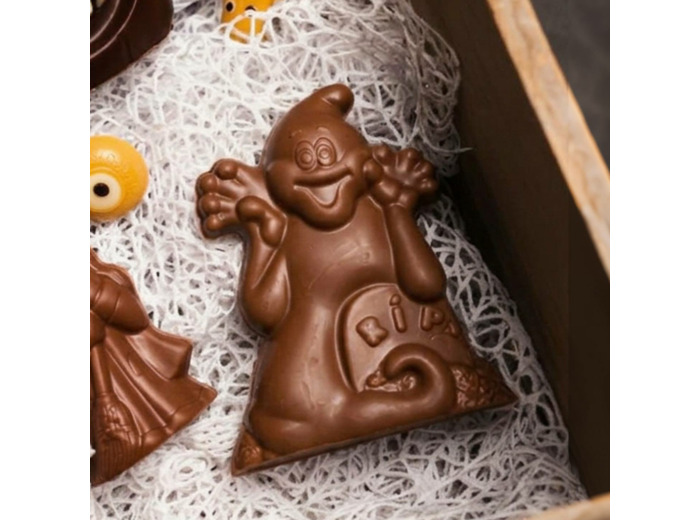Reine Astrid - Sujet Chocolat Lait - Fantôme Halloween 85g