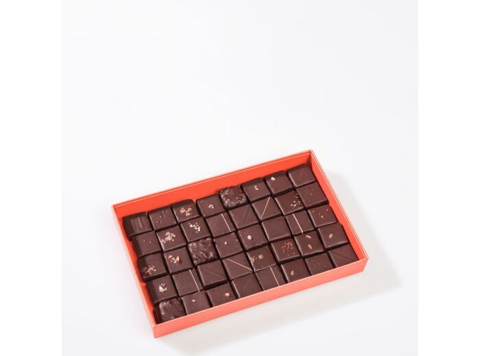 Reine Astrid - Assortiment Chocolats Noir 40 chocolats - 255g