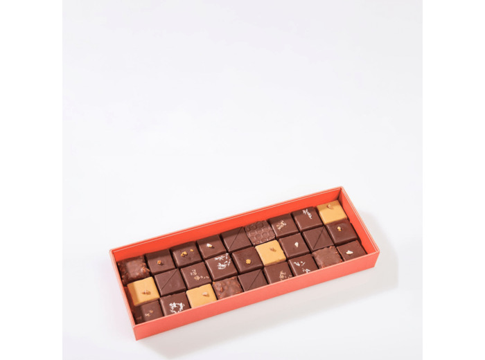 Reine Astrid - Assortiment Chocolats Lait 27 chocolats - 175g