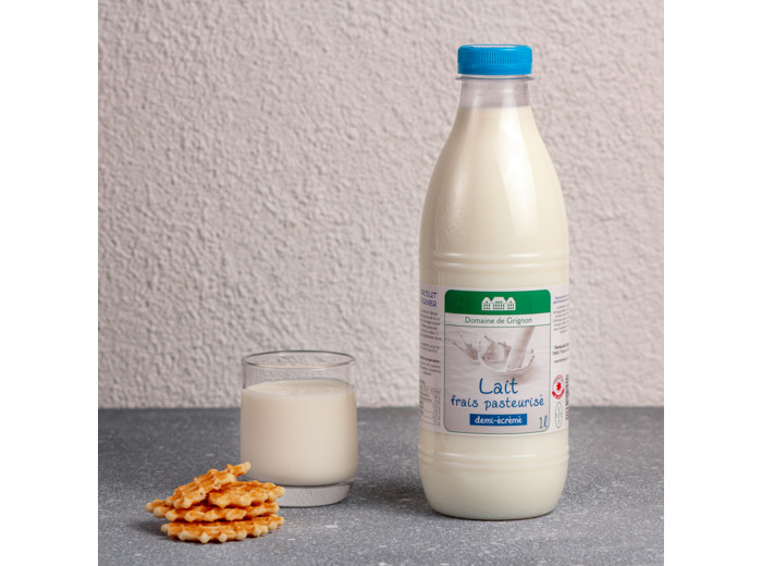 Lait frais pasteurisé demi-écrémé