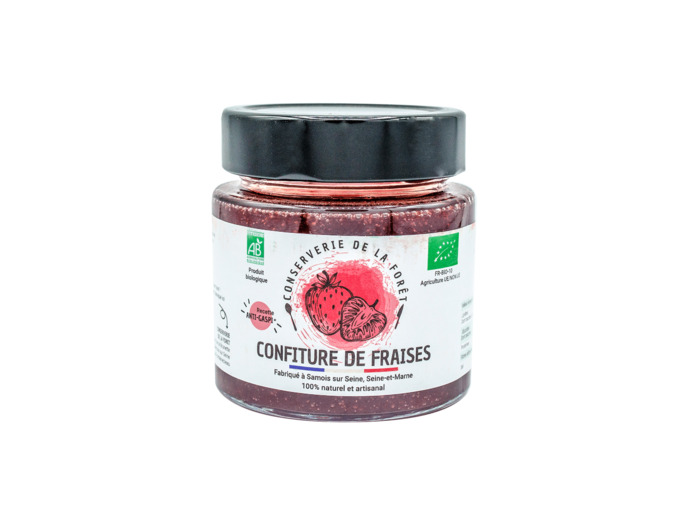 Confiture de fraises artisanale