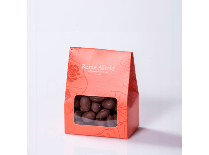 Reine Astrid - Amandes Chocolat Lait 200g