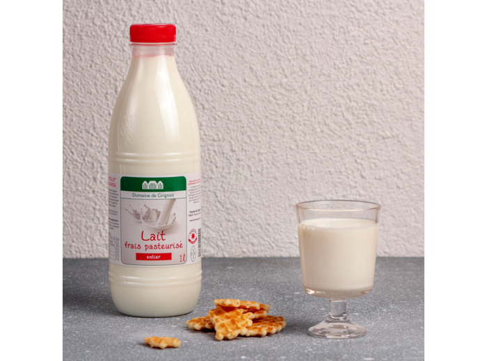 Lait frais pasteurisé entier